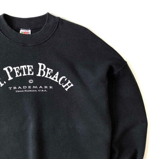 FRUIT OF THE LOOM ”ST.PETE BEACH" プリントスウェットシャツ