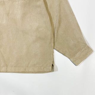 VAN HEUSEN ピーチスキン シャツ (ベージュ)