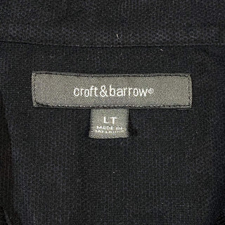 croft & barrow フェイクスエード シャツ (ブラック)
