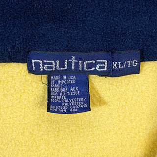 90’s "made in USA" nautica ハーフジップ フリース ジャケット