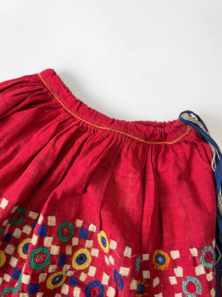 アヒール族 刺繍 スカート