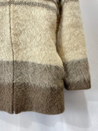 アイスランド製 ジップアップ ウール ニットジャケット