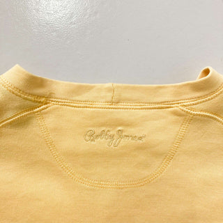 Bobby gomes ワンポイント刺繍スウェットシャツ