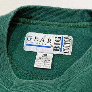 GEAR BIG COTTON ホッケー刺繍 スウェットシャツ