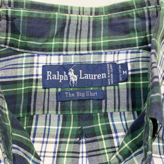 Ralph Lauren "The Big Shirts" タータンチェック L/S シャツ