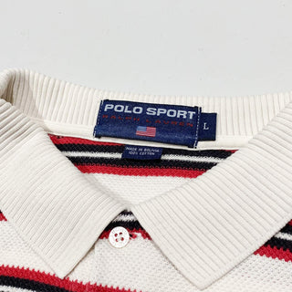 90's POLO SPORTS ボーダー ポロシャツ