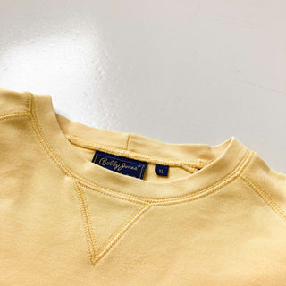 Bobby gomes ワンポイント刺繍スウェットシャツ