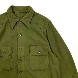 アメリカ軍 前期型 OG-108 ウール シャツジャケット