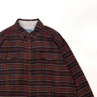 90's "made in USA" WOOLRICH ウール チェック シャツ