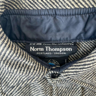 古着 70's～80's "made in  New Zealand" Norm Thompson ダブルポケット L/S ウールシャツ