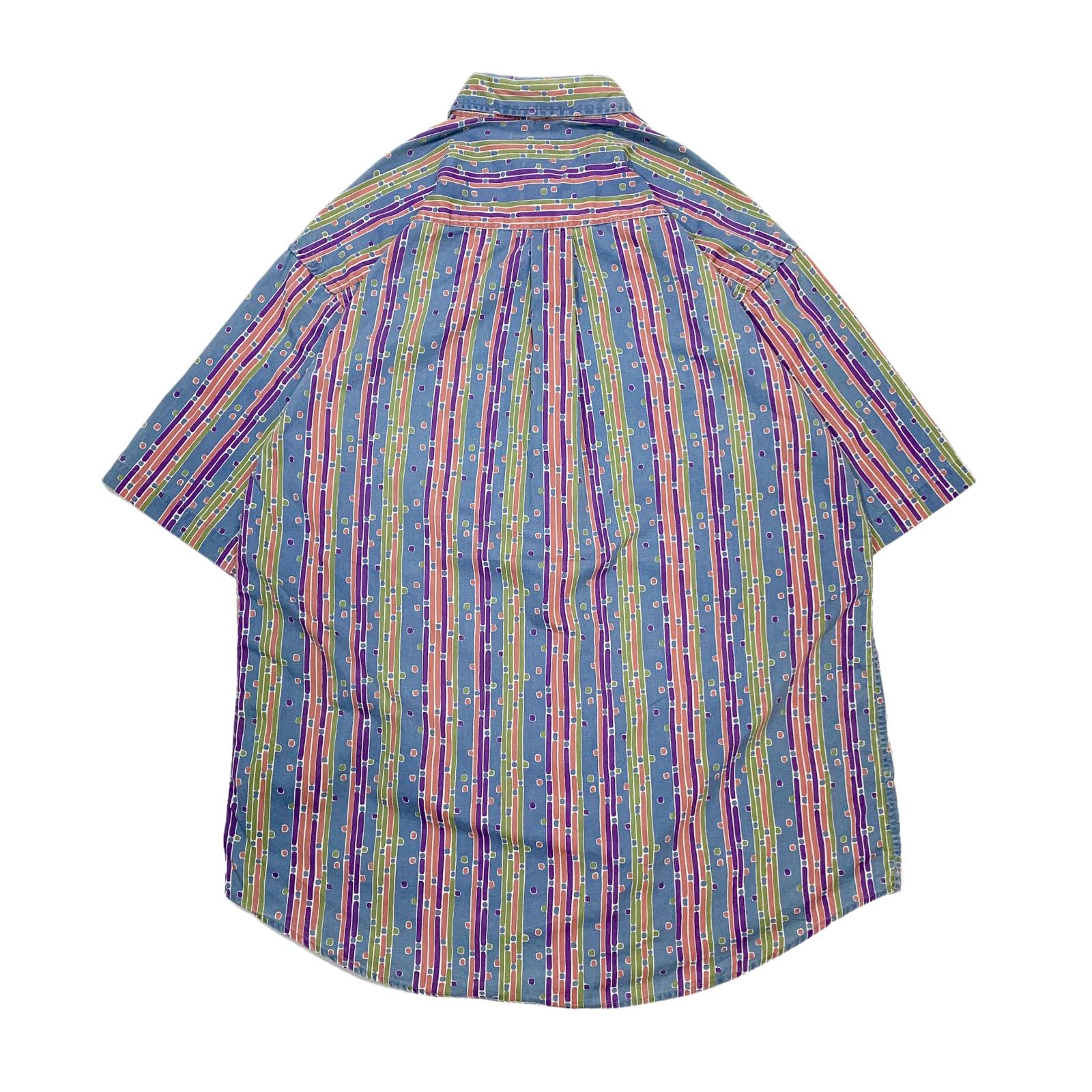 IZOD 総柄 コットン S/S シャツ