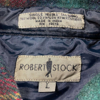 古着 90's ROBERTSTOCK ウール シャツジャケット