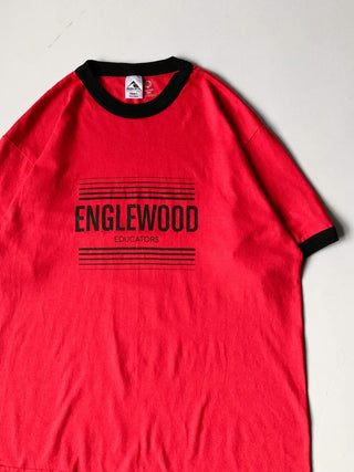 "ENGLEWOOD" リンガー Tシャツ