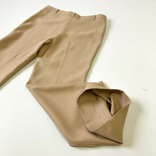 ストレッチ フレアパンツ(ブラウン)