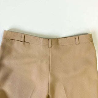 ストレッチ フレアパンツ(ブラウン)