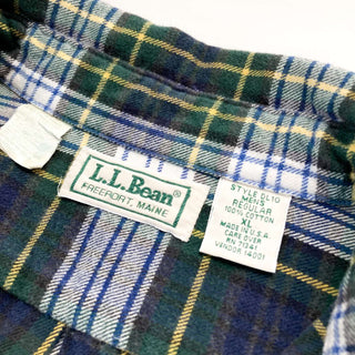 70's "made in USA" L.L.Bean フランネルシャツ