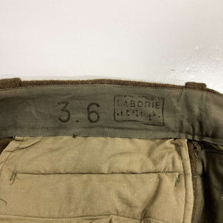 古着 50's～ カナダ軍 ミリタリー バギー ウール パンツ W35