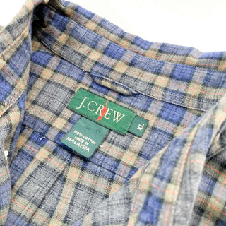 90's J.CREW ボタンダウン チェックシャツ