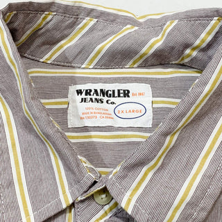 Wrangler マルチストライプ L/S シャツ