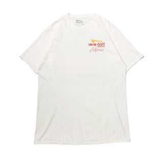"IN N OUT BURGER" 両面プリント Tシャツ