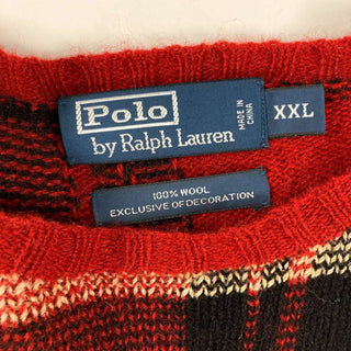 OLD Ralph Lauren ウール シューティング ニットセーター