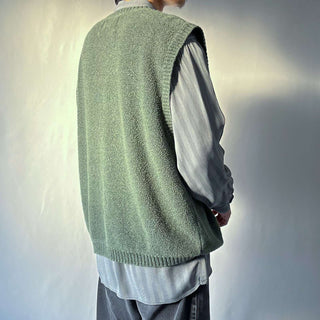 古着 90's～ DOCKERS 前開き 無地 ベスト