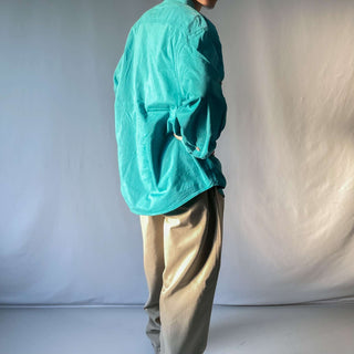 古着 80's~90's L.L.Bean マルチポケット 長袖シャツ 無地