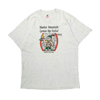 "made in USA" 90's German Alps Festival プリント Tシャツ