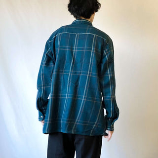 古着 90's チェック 長袖 シャツ