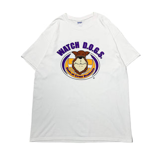 "WATCH D.O.G.S." 両面プリント Tシャツ