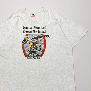 "made in USA" 90's German Alps Festival プリント Tシャツ