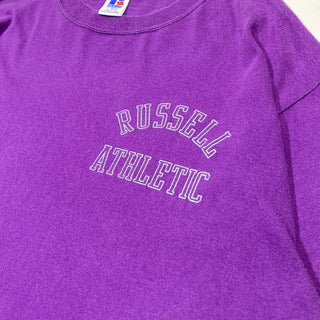 "made in USA" RUSSELL STHLETIC ロゴプリント Tシャツ