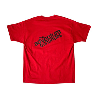古着 90's "made in USA" FRUIT OF THE LOOM "e2" プリントTシャツ