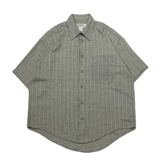 TEXTURES ジャガード 総柄 S/S シャツ