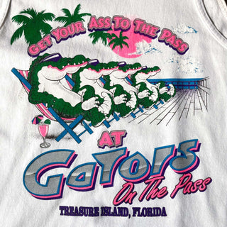 90's "made in USA" Hanes バックプリントタンクトップ