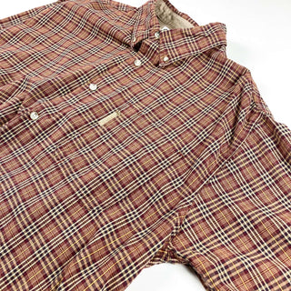 90's Columbia L/S ボタンダウン チェックシャツ