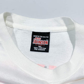 "made in USA" 90's "JOHNSON FIRE HOSES" 両面プリント Tシャツ