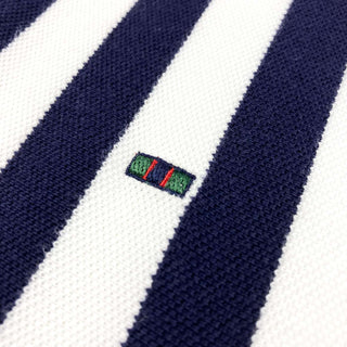 80'～ COLOURS ストライプ クレイジーパターン ポロスウェット