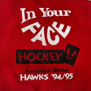 古着 ”made in CANADA" インディアンヘッド  デザインプリント スウェット