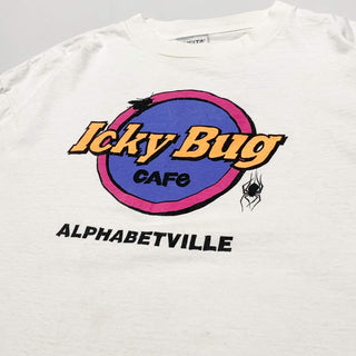"made in USA" 90's Icky Bug CAFE 両面プリント Tシャツ