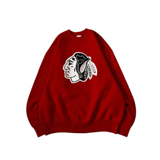 古着 ”made in CANADA" インディアンヘッド  デザインプリント スウェット