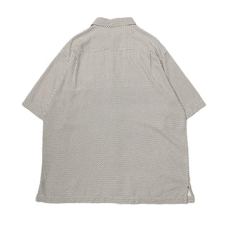 TOSCANO スクエアドット ボックスシルエット S/S シャツ