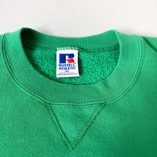 古着 90's "made in USA" アメリカ製 RUSSELL "St.Pat's 85th" プリント スウェットシャツ