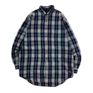 90's チェック ビッグサイズ フランネル シャツ