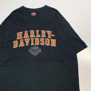 "made in USA" HARLEY DAVIDSON "AUSTIN" 両面プリント Tシャツ