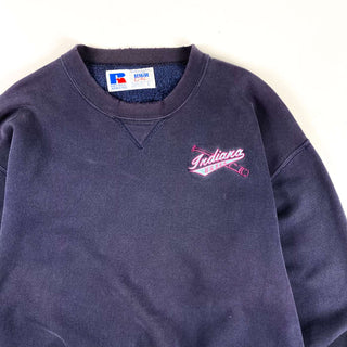 80's "made in USA" RUSSELL ATHRETIC "BORO" ベースボールプリント スウェット