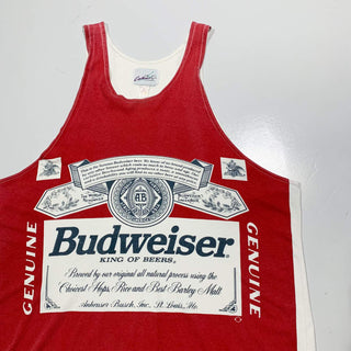 "made in CANADA" Budweiser フロントプリント タンクトップ