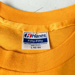 古着 80's "made in USA" Hanes プリントTシャツ