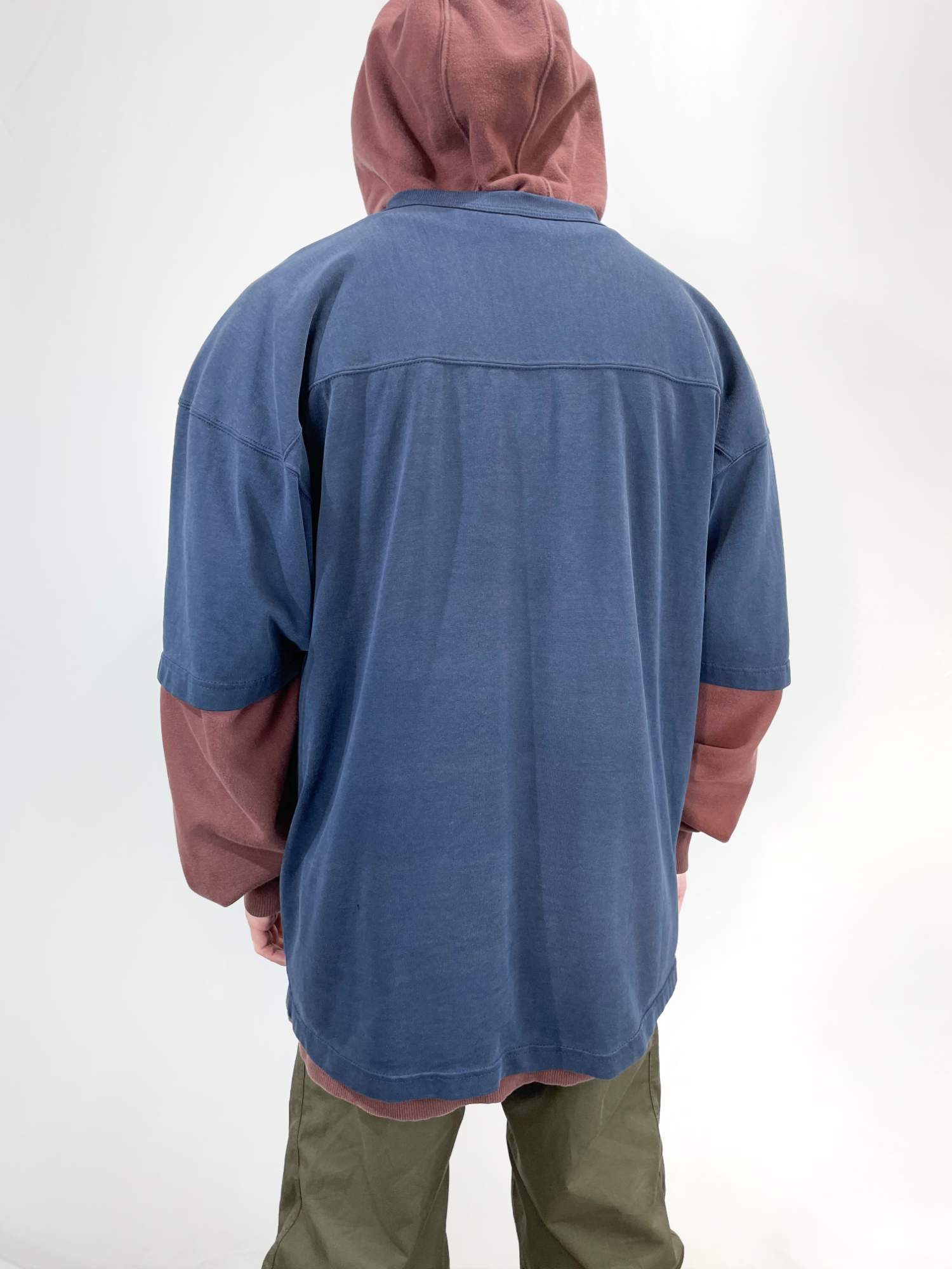 Champion オーバーサイズド フットボール Tシャツ
