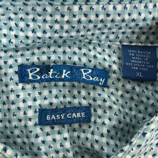 Batik Bay 総柄レーヨン半袖シャツ